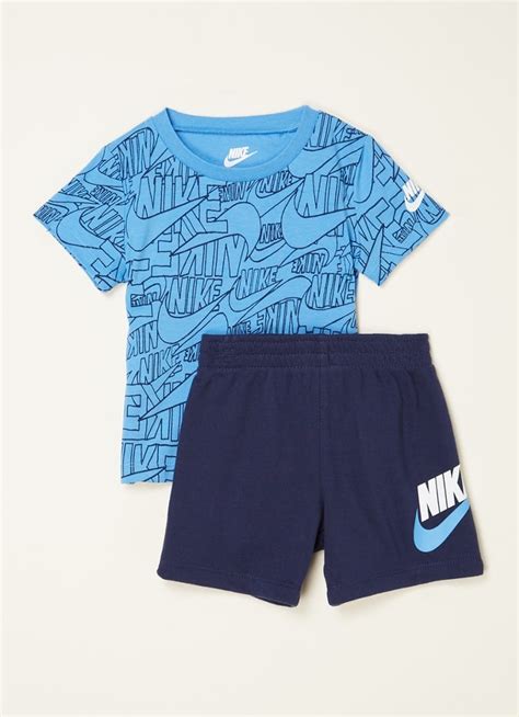 korte broek en shirt set heren nike|korte broeken heren.